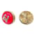 Chanel Orecchini rotondi Pink Coco Mark Rosa - vista 4