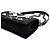 Chanel Borsa a tracolla e crossbody Boy Medium in pelle verniciata nera con paillettes e catena argentata Nero - vista 9