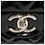 Chanel Borsa a spalla classica in pelle verniciata tono argento Nero - vista 11
