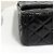 Chanel Borsa a spalla classica in pelle verniciata tono argento Nero - vista 13