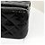 Chanel Borsa a spalla classica in pelle verniciata tono argento Nero - vista 14