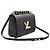 Louis Vuitton Black Leather Epi Twist MM Nero - vista 4