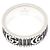 Gucci Anello largo GG Marmont in argento - vista 3
