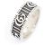 Gucci Anello largo GG Marmont in argento - vista 6