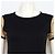 Moncler Abito Black Polyamide ABITO Shoulder Logo per donna, bambini e junior Nero - vista 2