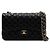 Chanel Borsa a tracolla con catena dorata Nero - vista 2