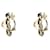 Chanel Orecchini rotondi CC Gold Nero  - vista 2