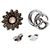 Gucci Double Flower Silver Earrings - view 4