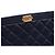 Chanel Clutch Boy Large in pelle di agnello blu navy - vista 12