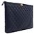 Chanel Clutch Boy Large in pelle di agnello blu navy - vista 4