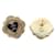 Chanel Orecchini Heart CC Gold Nero - vista 4