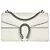 Gucci Borsa a tracolla piccola Dionysus in pelle Bianca Bianco