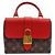 Louis Vuitton Saco Tote Monogram Vermelho - vista 5