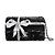 Chanel Borsa a patta in metallo con paillettes Bianco