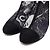 Chanel Stivaletti in camoscio blu navy Graffiti con logo CC - vista 6