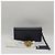 Prada Borsa crossbody Saffiano Shine Strap con catena Nero - vista 12