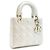 Dior Lady Tote Bag Small Latte - Unbenutzt Mehrfarben - Ansicht 3