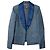 Chanel Denim-Blazer Blau