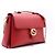 Gucci Borsa a tracolla e a spalla rossa con manico e catena Interlocking GG - vista 3