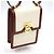 Burberry Borsa a tracolla e crossbody Robin in pelle e tela di cotone Marrone - vista 5