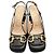 Gucci Scarpe Slingback con Morso Dorato Nero - vista 2