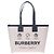 Burberry Bolso Tote London de algodón con estampado Label - Medium Multicolor