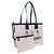 Burberry Bolso Tote London de algodón con estampado Label - Medium Multicolor - vista 2