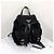 Prada Triangle Logo Nylon Backpack Black - view 2