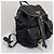 Prada Triangle Logo Nylon Backpack Black - view 6