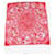 Louis Vuitton Sciarpa a fiori rosso e rosa - vista 2