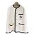 Gucci Embroidered Wool Tweed Jacket White