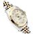 Rolex Orologio Combo Donna Datejust Quadrante Argento con Diamanti Aftermarket - vista 11