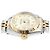 Rolex Orologio Combo Donna Datejust Quadrante Argento con Diamanti Aftermarket - vista 12