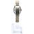 Rolex Orologio Combo Donna Datejust Quadrante Argento con Diamanti Aftermarket - vista 6