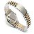 Rolex Orologio Combo da Uomo Datejust Linen Simple Index D'oro - vista 15