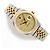 Rolex Orologio Combo da Uomo Datejust Linen Simple Index D'oro - vista 20