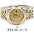 Rolex Orologio Combo da Uomo Datejust Linen Simple Index D'oro - vista 22