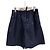 Hermès Baumwollshorts mit elastischem Bund Navy Blau