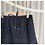 Hermès Baumwollshorts mit elastischem Bund Navy Blau - Ansicht 4