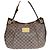 Louis Vuitton Borsa a tracolla Galliera PM Damier Ebene Marrone - vista 3