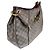 Louis Vuitton Borsa a tracolla Galliera PM Damier Ebene Marrone - vista 8