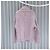 Louis Vuitton Giacca cardigan in tweed e mohair Grade/XL) Rosa - vista 4