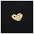 Comme Des Garcons Cardigan mit goldenem Herz-Patch - Ansicht 4