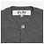 Comme Des Garcons Cardigan mit goldenem Herz-Patch Braun - Ansicht 3