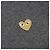 Comme Des Garcons Cardigan mit goldenem Herz-Patch Braun - Ansicht 4