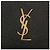 Saint Laurent Cartera tri-fold Iconic de cuero negro - vista 8
