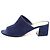 Tory Burch Mules e pantofole platform con zeppa in camoscio Blu