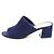Tory Burch Mules e pantofole platform con zeppa in camoscio Blu - vista 8