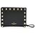 Valentino Carteira Rockstud Portfolio em couro Preto