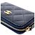 Chanel Zip-Kartenetui aus Kaviarleder in Navy Blau - Ansicht 6